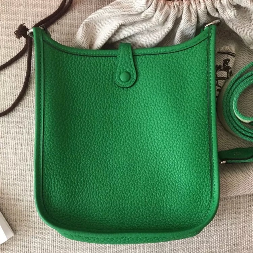 NIB Hermes Mini Evelyne TPM Bambou Crossbody Bag - Picture 2 of 8